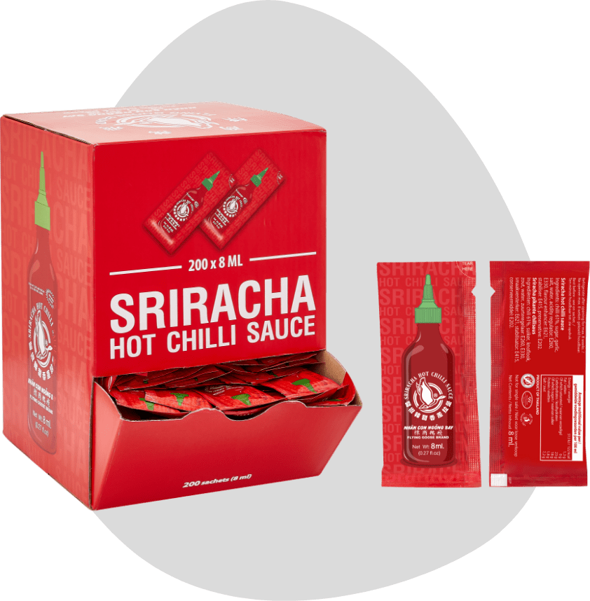 Sriracha Hot Chilli Sauce Sachet