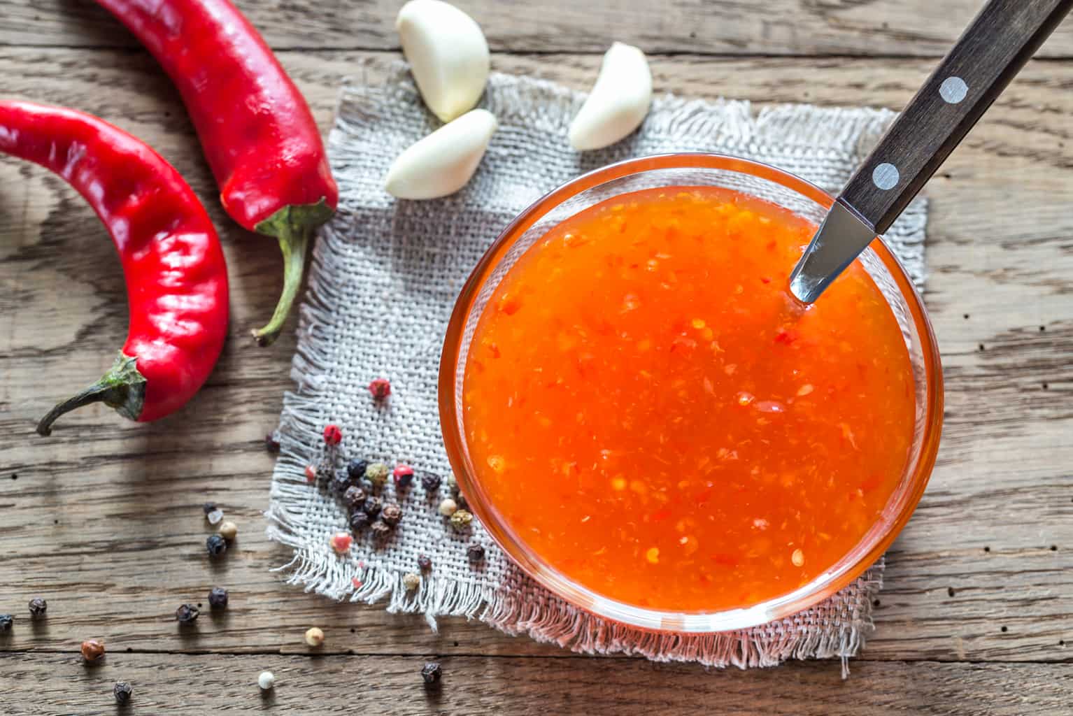 sweet chilli dipping sauce also works on sweets